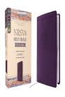 Nrsvue, Holy Bible With Apocrypha, Compact, Leathersoft, Purple, Comfort Print