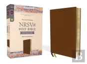 Nrsvue, Holy Bible With Apocrypha, Leathersoft, Brown, Comfort Print