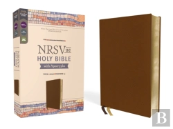 Bertrand.pt - Nrsvue, Holy Bible With Apocrypha, Leathersoft, Brown, Comfort Print