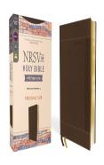 Nrsvue, Holy Bible With Apocrypha, Personal Size, Leathersoft, Brown, Comfort Print