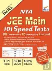 Nta Jee Main 101 Speed Tests (87 Chapter-Wise + 12 Subject-Wise + 2 Full)