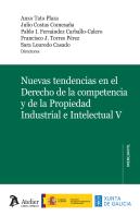 Nuevas Tendencias En El Derecho De La Competencia Y De La P