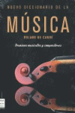 Bertrand.pt - Nuevo Diccionario De La Música 1 Tomo