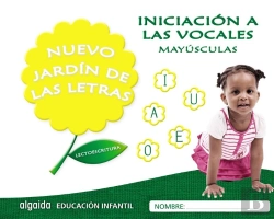 Bertrand.pt - Nuevo Jardín De Las Letras. Iniciación A Las Vocales. Mayúsculas.