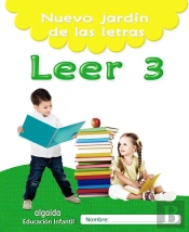 Nuevo Jardín De Las Letras. Leer 3. Educación Infantil