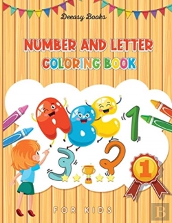Bertrand.pt - Number And Letter Coloring Book For Kids