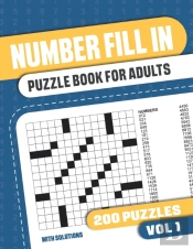 Number Fill In Puzzle Book For Adults