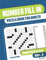 Number Fill In Puzzle Book For Adults