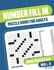 Number Fill In Puzzle Book For Adults
