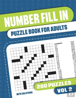 Bertrand.pt - Number Fill In Puzzle Book For Adults