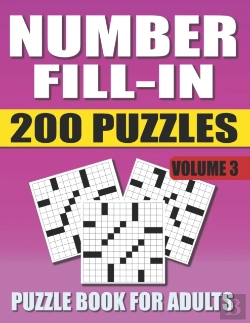 Bertrand.pt - Number Fill In Puzzle Book For Adults (Volume 3)