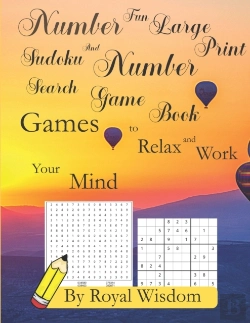 Bertrand.pt - Number Fun Large Print Sudoku And Number Search Game Book