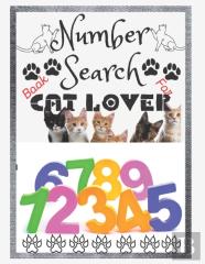 Number Search  Book For Cat Lover