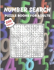 Number Search Puzzle Book For Adults