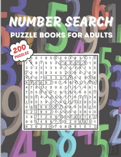 Bertrand.pt - Number Search Puzzle Book For Adults