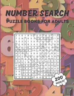 Bertrand.pt - Number Search Puzzle Book For Adults