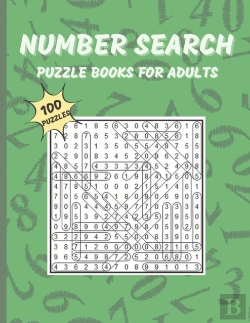 Bertrand.pt - Number Search Puzzle Book For Adults