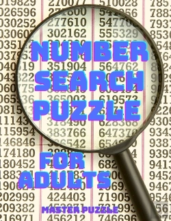 Bertrand.pt - Number Search Puzzle Book For Adults