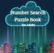 Number Search Puzzle Book For Adults