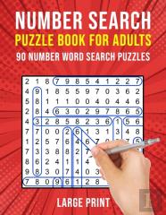 Number Search Puzzle Books For Adults