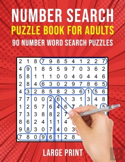 Bertrand.pt - Number Search Puzzle Books For Adults