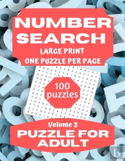 Bertrand.pt - Number Search Puzzle For Adults