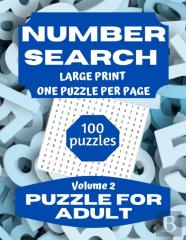 Number Search Puzzle For Adults