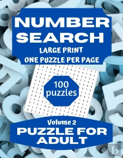 Bertrand.pt - Number Search Puzzle For Adults