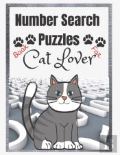 Number Search Puzzles Book For Cat Lover