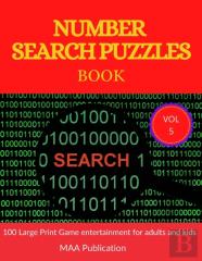 Number Search Puzzles Book