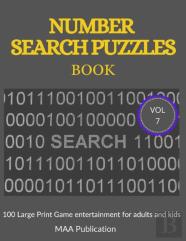 Number Search Puzzles Book Vol 7