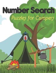 Number Search Puzzles For Campers