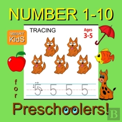 Bertrand.pt - Number Tracing 1-10 For Preschoolers