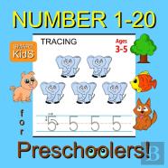 Number Tracing 1-20 For Preschoolers