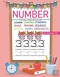 Bertrand.pt - Number Tracing Book For Kids Ages 3-5