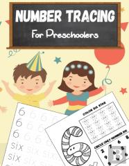 Number Tracing Book For Preschoolers