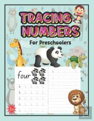 Number Tracing Book For Preschoolers
