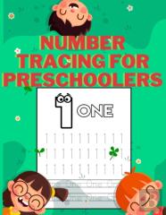 Number Tracing For Preschoolers