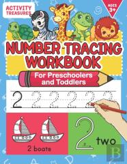Number Tracing Workbook For Preschoolers And Toddlers