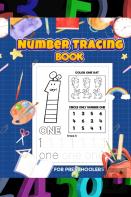 Number Tracking Book For Preschoolers