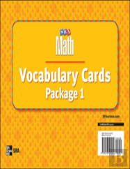 Number Worlds, Vocabulary Card Package I