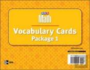 Number Worlds, Vocabulary Card Package I