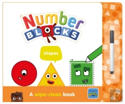 Bertrand.pt - Numberblocks Shapes: A Wipe-Clean Book