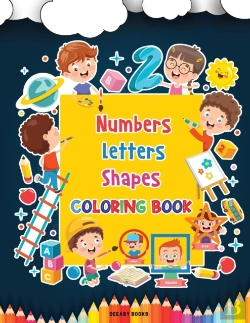 Bertrand.pt - Numbers, Letters, Shapes Coloring Book