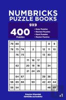 Numbricks Puzzle Books - 400 Easy To Master Puzzles 9x9 (Volume 1)