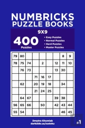 Numbricks Puzzle Books - 400 Easy To Master Puzzles 9x9 (Volume 1)