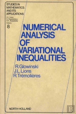 Bertrand.pt - Numerical Analysis Of Variational Inequalities