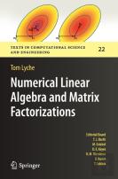 Numerical Linear Algebra And Matrix Factorizations