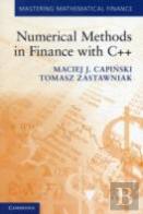 Numerical Methods In Finance With C++
