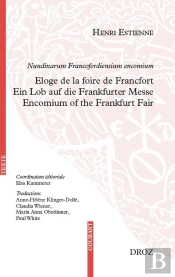 Nundinarum Francofordiensium Encomium : Eloge De La Foire De Francfort